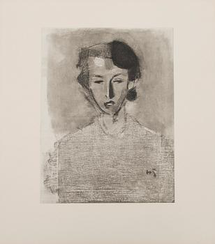 HELENE SCHJERFBECK, mapp med tryckbilder, 48 delar, 1945.