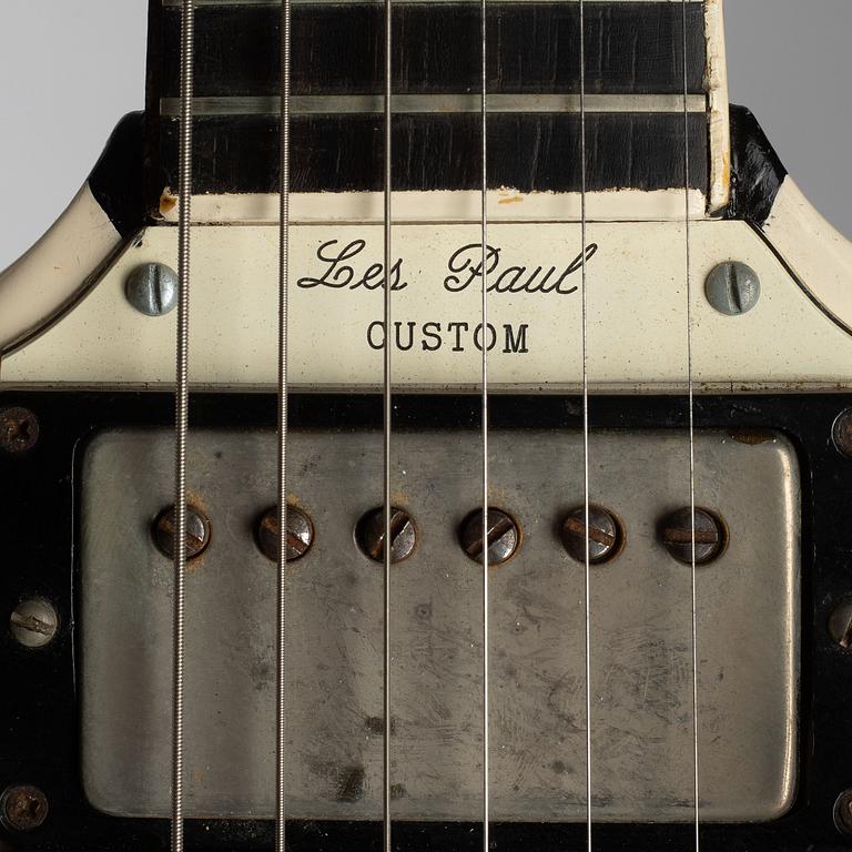 Gibson, "Les Paul Custom", Ebony Block, USA 1962.