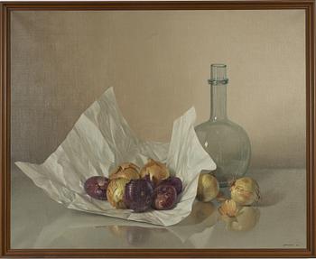 Enrique Campuzano, acrylic on canvas, signed and dated '92.