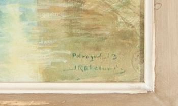 JOHN RAFAEL EKELUND, vesiväri, signeerattu ja päivätty -13.