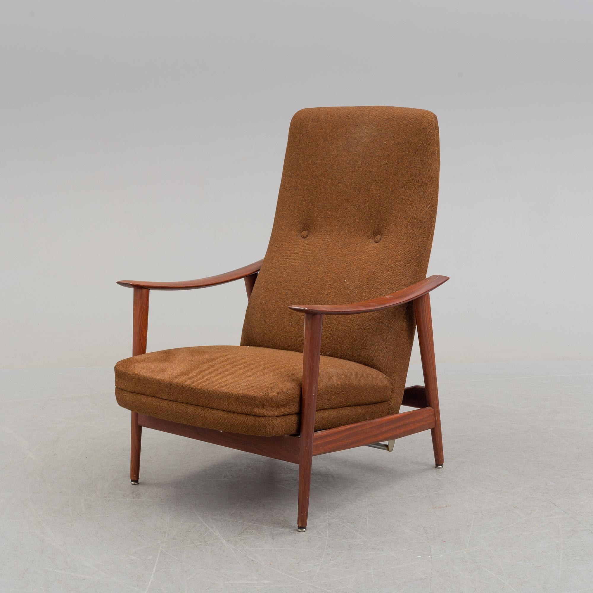 STOKKE MÖBELFABRIKK, fåtölj, Norge, 1960-tal.