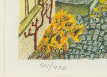 Mona Huss Walin, Inner Courtyard, Majorna, Gothenburg.