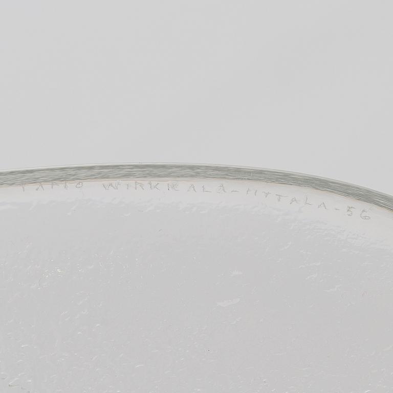 TAPIO WIRKKALA, veistos, "Kala", signeerattu Tapio Wirkkala, Iittala -57.
