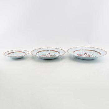 Rörstrand, service, 49 pieces, "Lotus", second half of the 20th century.