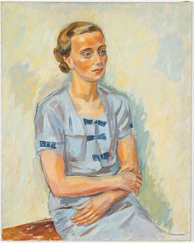 Birger Simonsson, oil on canvas, stamped signature.