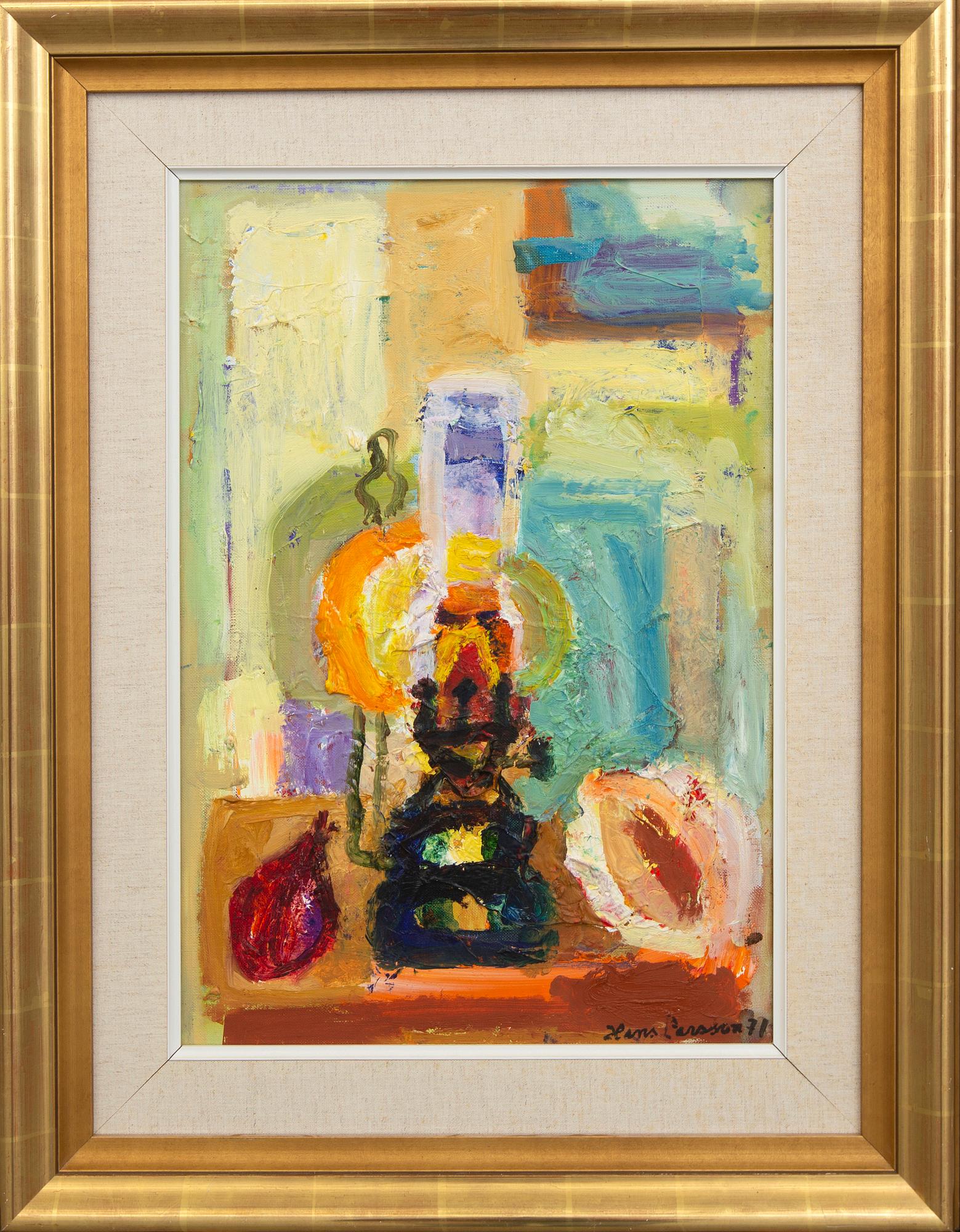 HANS LARSSON, a signed and dated oil on canvas.