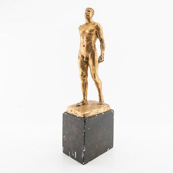 Nils Möllerberg, skulptur Stående modell.