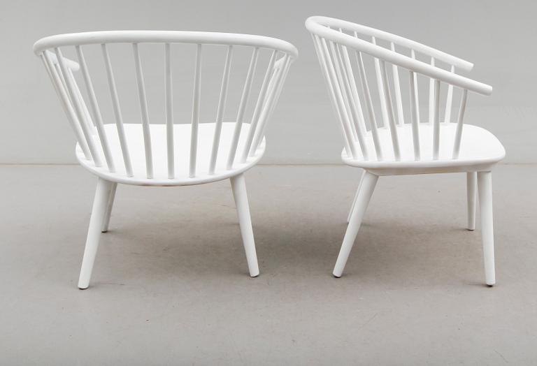 KARMSTOLAR, 1 par, "Eker", Gillis Lundgren, IKEA, 1960-tal.