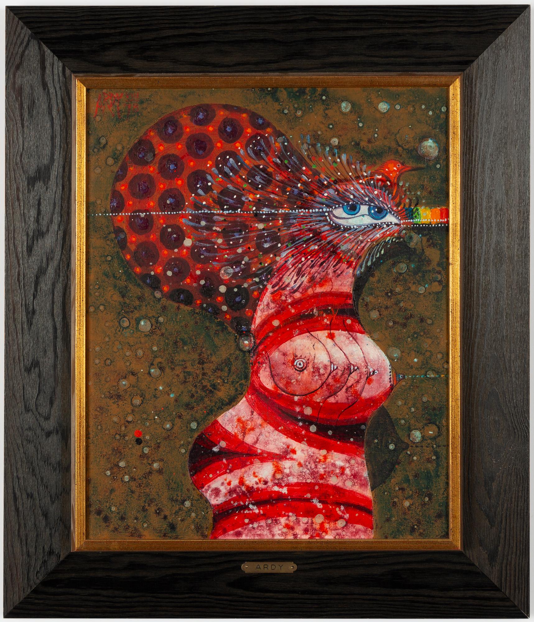 Ardy Strüwer, "Love Goddess in Dream Bubbles".