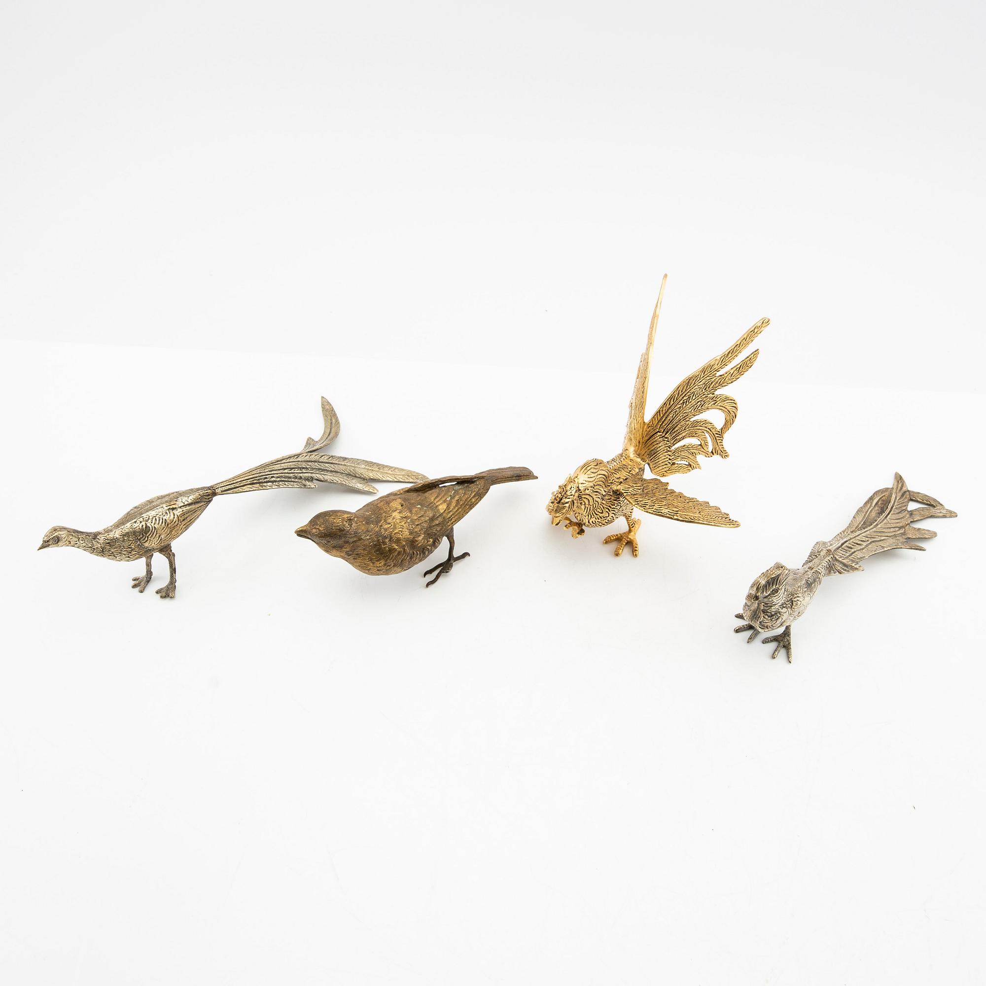 Table decorations, 4 pcs, 20th century.