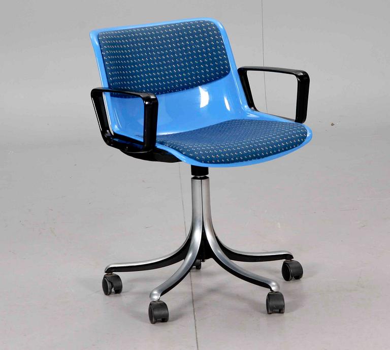 SKRIVBORDSSTOL, "Tecno", Osvaldo Borsani, 1970-tal.