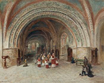 Frans Wilhelm Odelmark, "St Sebastian, Assisi".