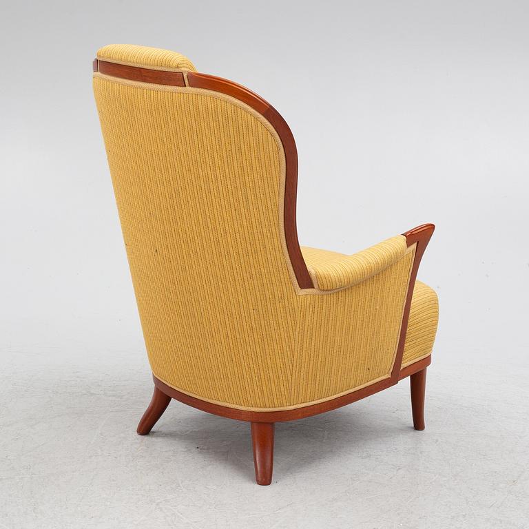 Carl Malmsten, armchair, 'Vår Fru', OH Sjögren, late 20th century.