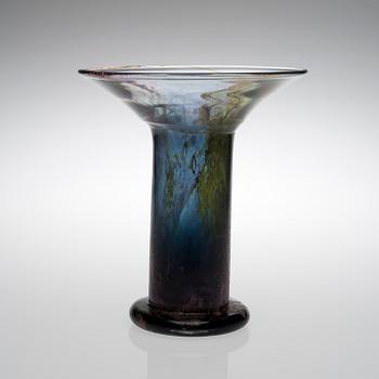 KERTTU NURMINEN, A VASE, signed K. Nurminen Nuutajärvi.