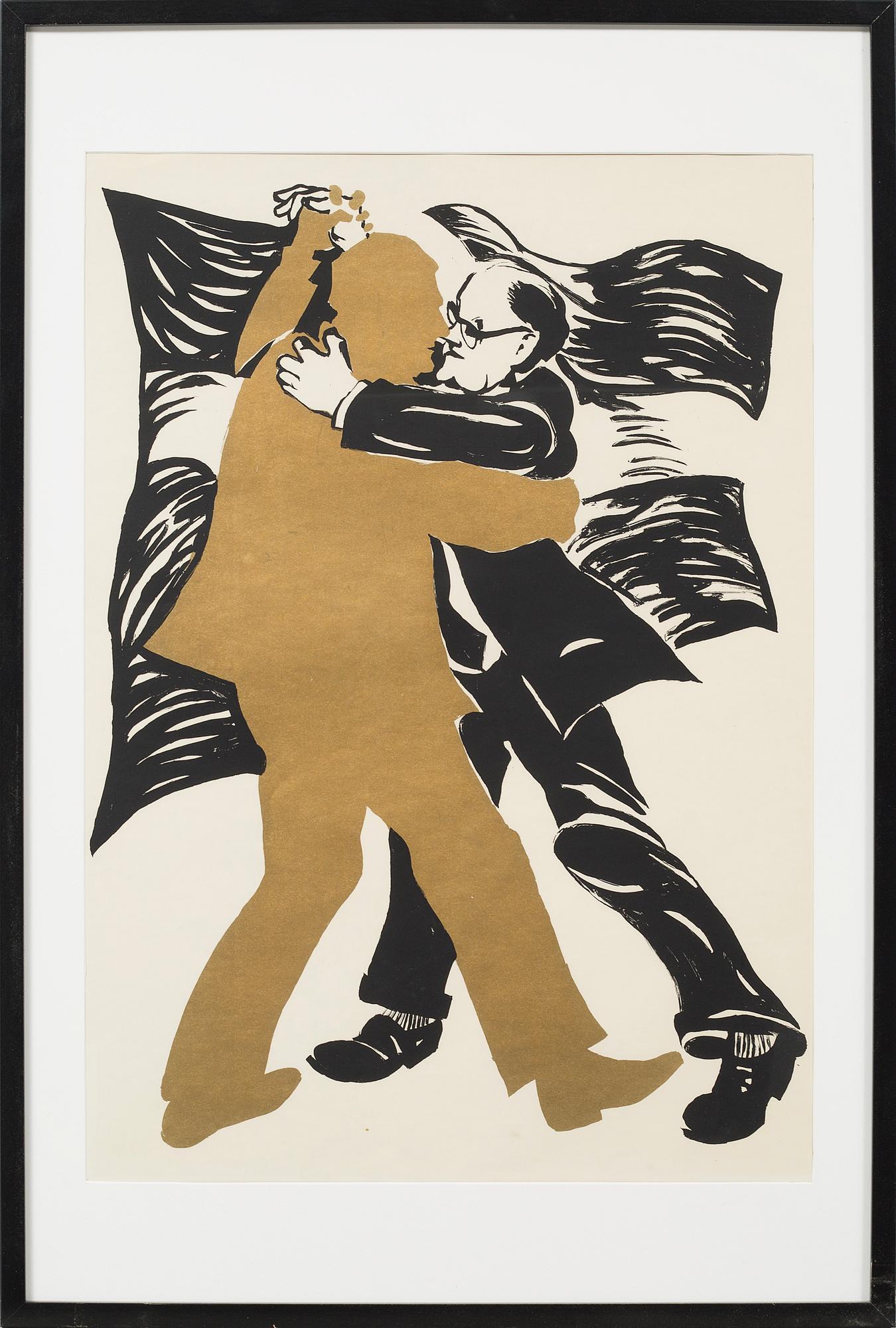 Three political posters, 1960s.