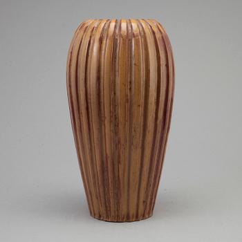 VICKE LINDSTRAND, an earthenware vase from Upsala-Ekeby, 1944-53.