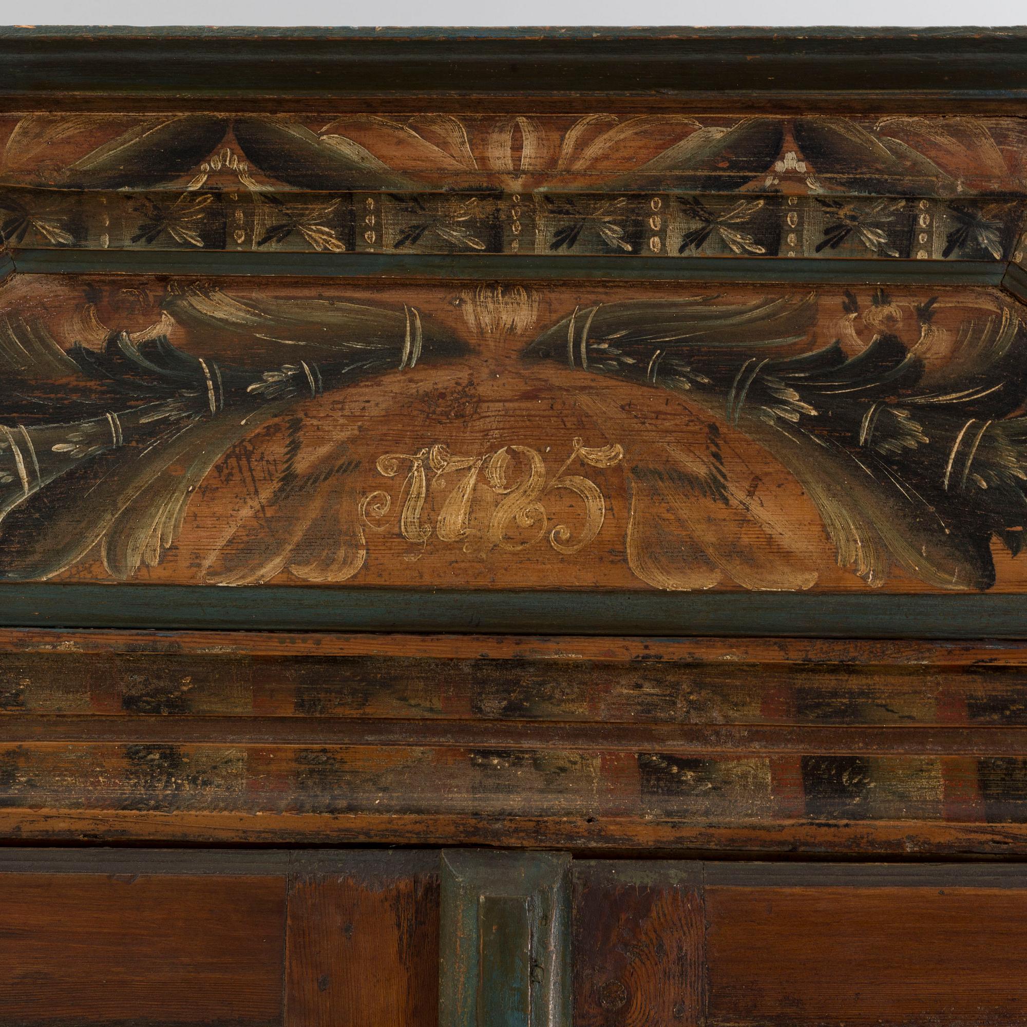 SKÅP, allmoge, 1700-tal.