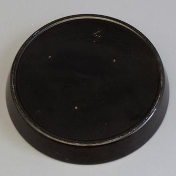EWALD DAHLSKOG, ytterfoder samt underfat, fajans, "Tellus", Bo Fajans, 1930/40-tal.