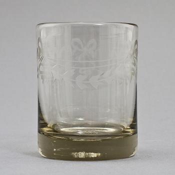 SELTERSGLAS, 12 st, "Antik", Reijmyre, 1900-tal.