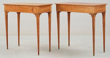 A pair of Swedish 19th century tables.