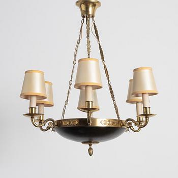 Taklampa, 1900-talets första hälft. Empirestil.