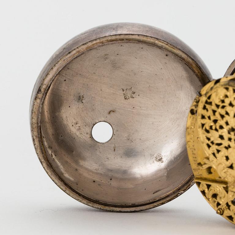 Henri de Bary, fickur, silver, sannolikt sent 1600-tal.