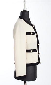 A Moschino jacket.