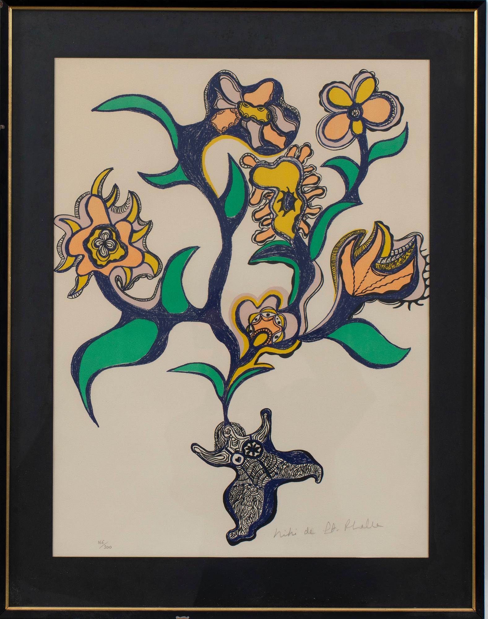 Niki de Saint Phalle, "Nana aux Fleurs".