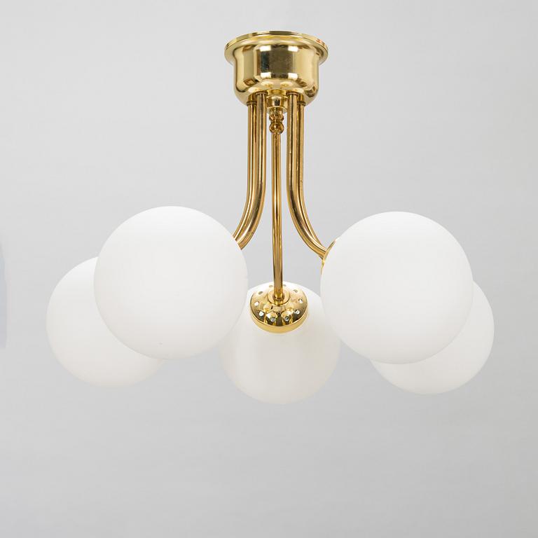 A 1970's ceiling lamp 923/5 Hyval, Finland.
