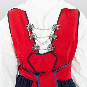 FOLKDRÄKT, Värend, Småland 1983 8 dlr.