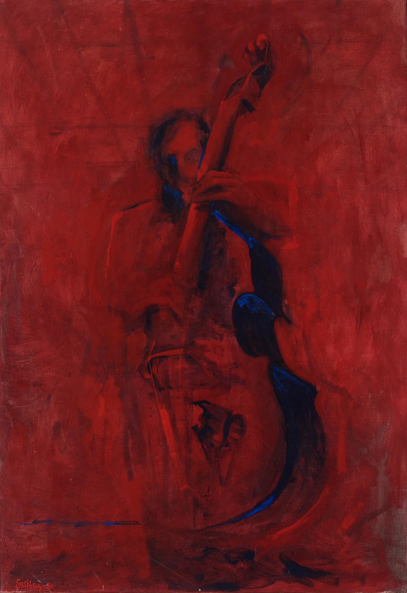 Lars Olov Wiberg, 'Basist'.