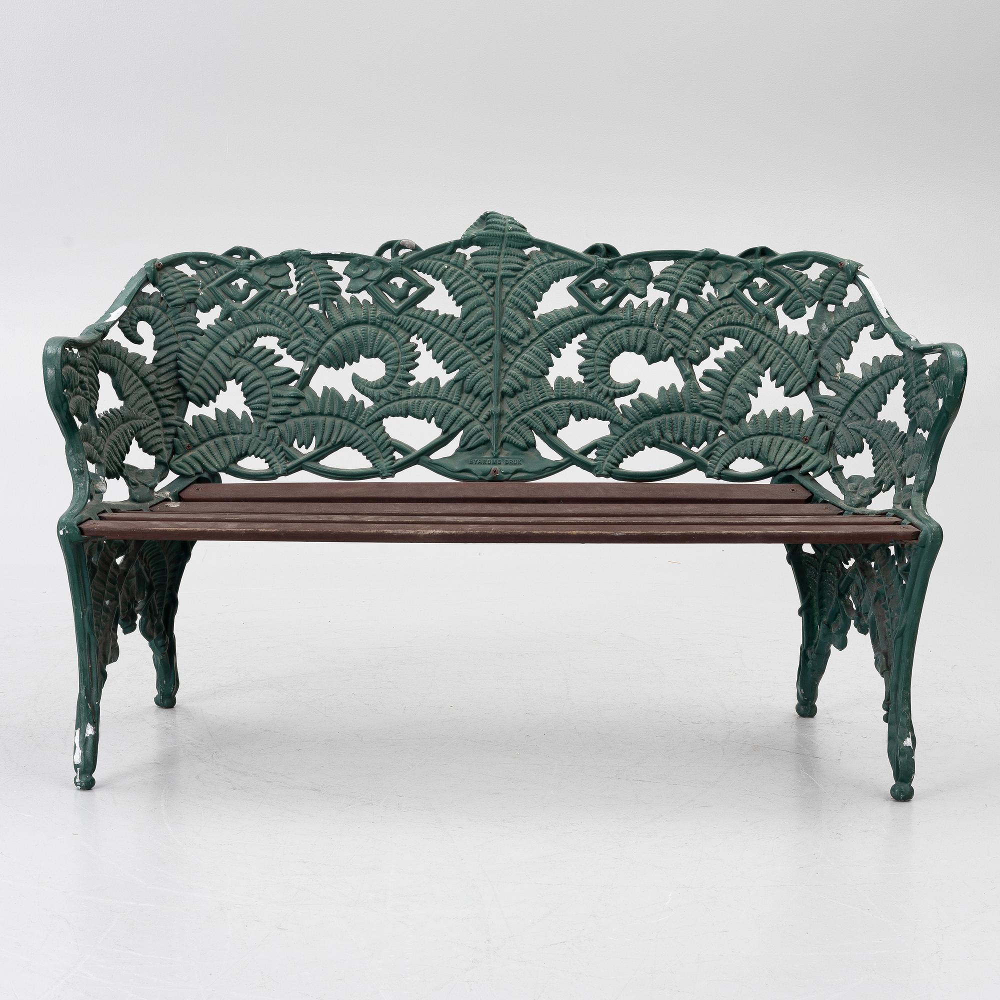 Trädgårdssoffa, Byarum, sent 1900-tal.