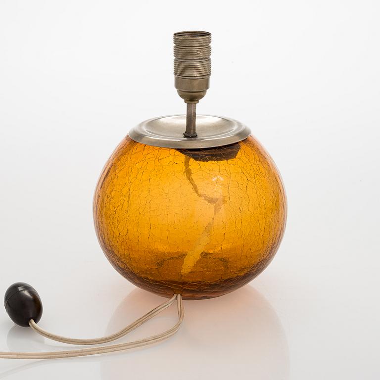 A 1930's table lamp.