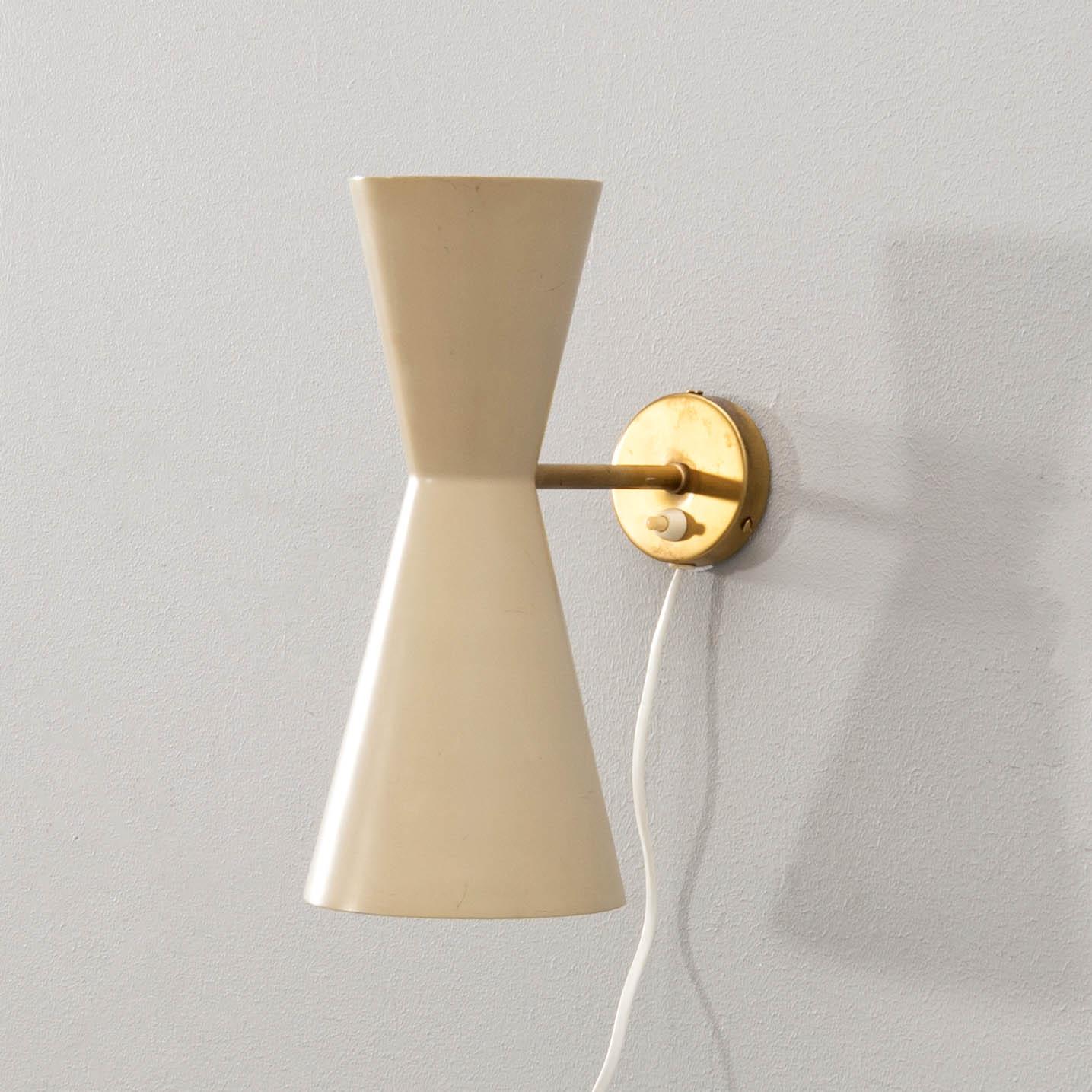 Alf Svensson, vägglampa, Bergboms, 1950/1960-tal.