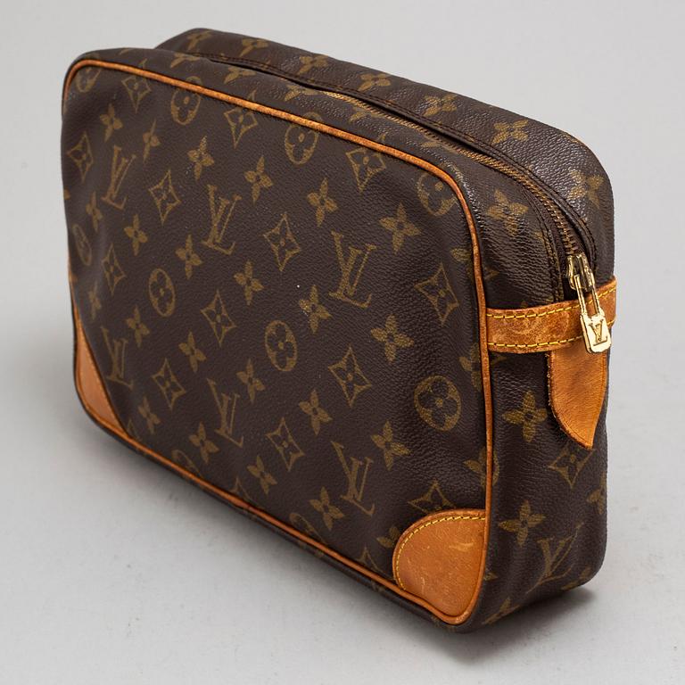 LOUIS VUITTON, a toilet bag and a keyholder.