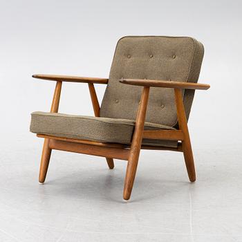 Hans J. Wegner, fåtölj, "GE 240" "Cigarren", Danmark, 1900-talets andra hälft.