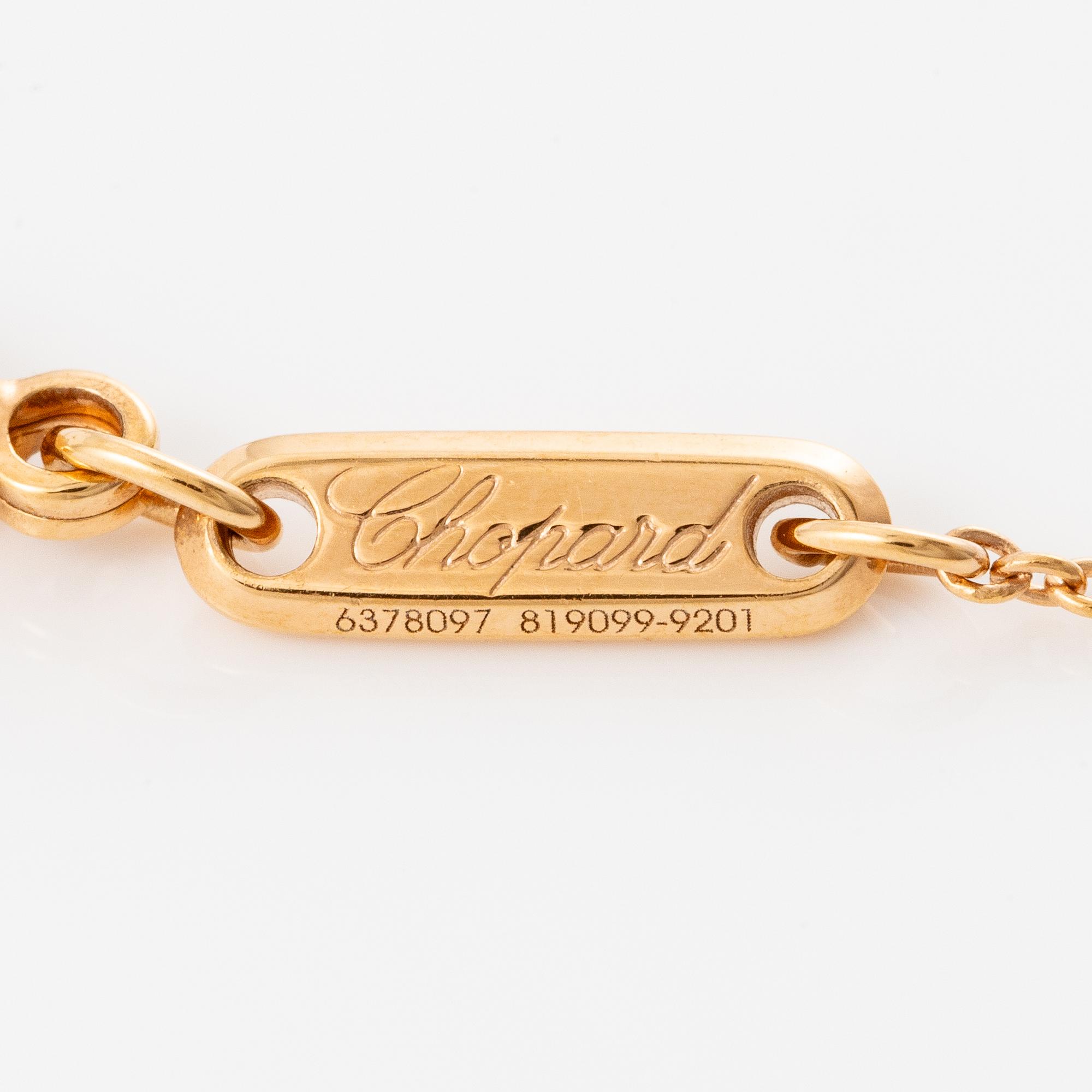 Chopard, necklace, "Chopardissimo", 18K gold.