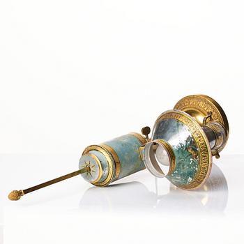 A French oil lamp, first half of the 19th century.