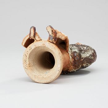 A unique Lisa Larson stoneware sculpture, Gustavsberg Studio 1978.