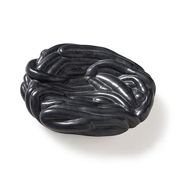 11. Mårten Medbo, a stoneware sculpture/dish,  "Slangfat", ed. 4/8, executed in his studio, 2008.