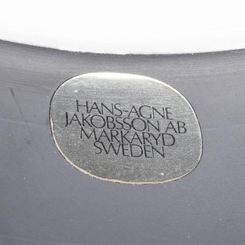 Hans-Agne Jakobsson, A brass ceiling lamp, Hans-Agne Jakobsson AB Markaryd, Sweden, later part of the 20th century.