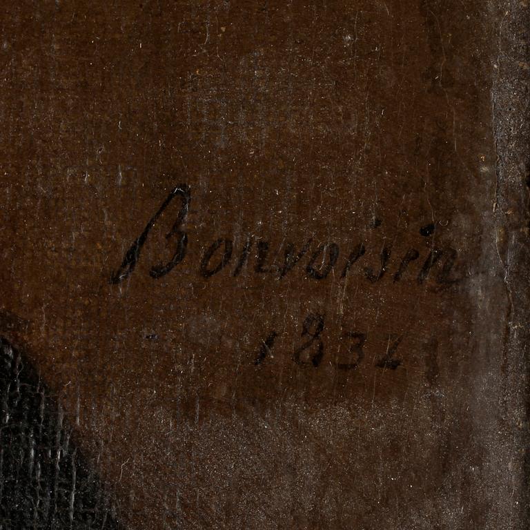 BENOIST BENJAMIN BONVOISIN, olja på duk, sign o dat 32.