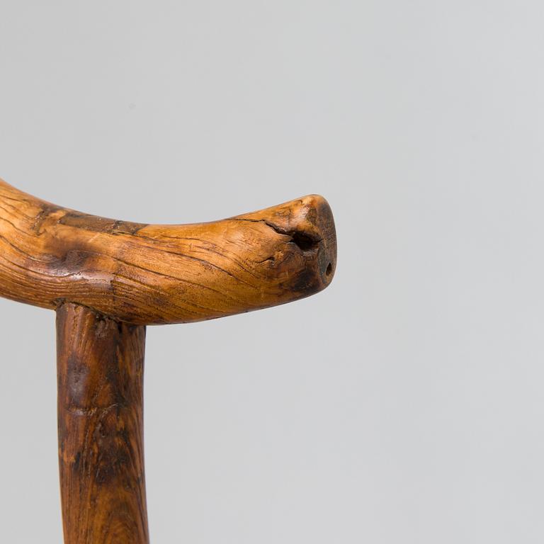 Two hardwood chairs. China. Qing dynasty. 19th century.