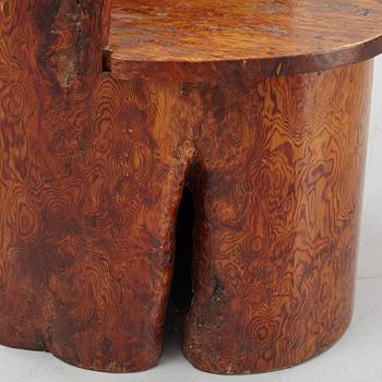 A pine chair, first half of the 20th Century.