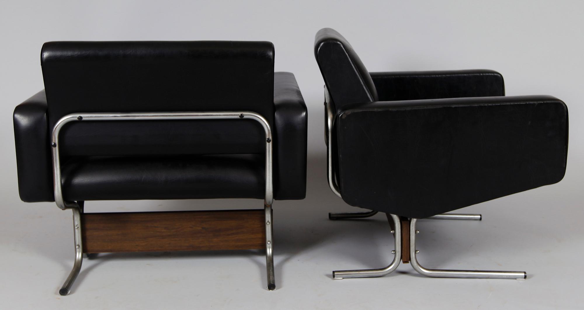 KARMSTOLAR, 1 par, 1960-tal.