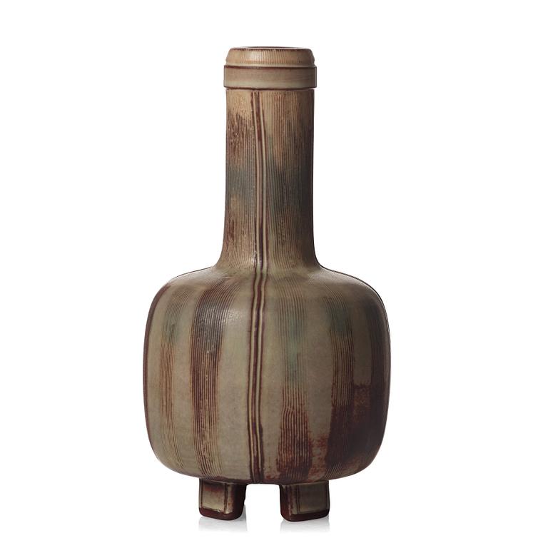 Wilhelm Kåge, a 'Farsta' stoneware vase, Gustavsberg studio 1950.