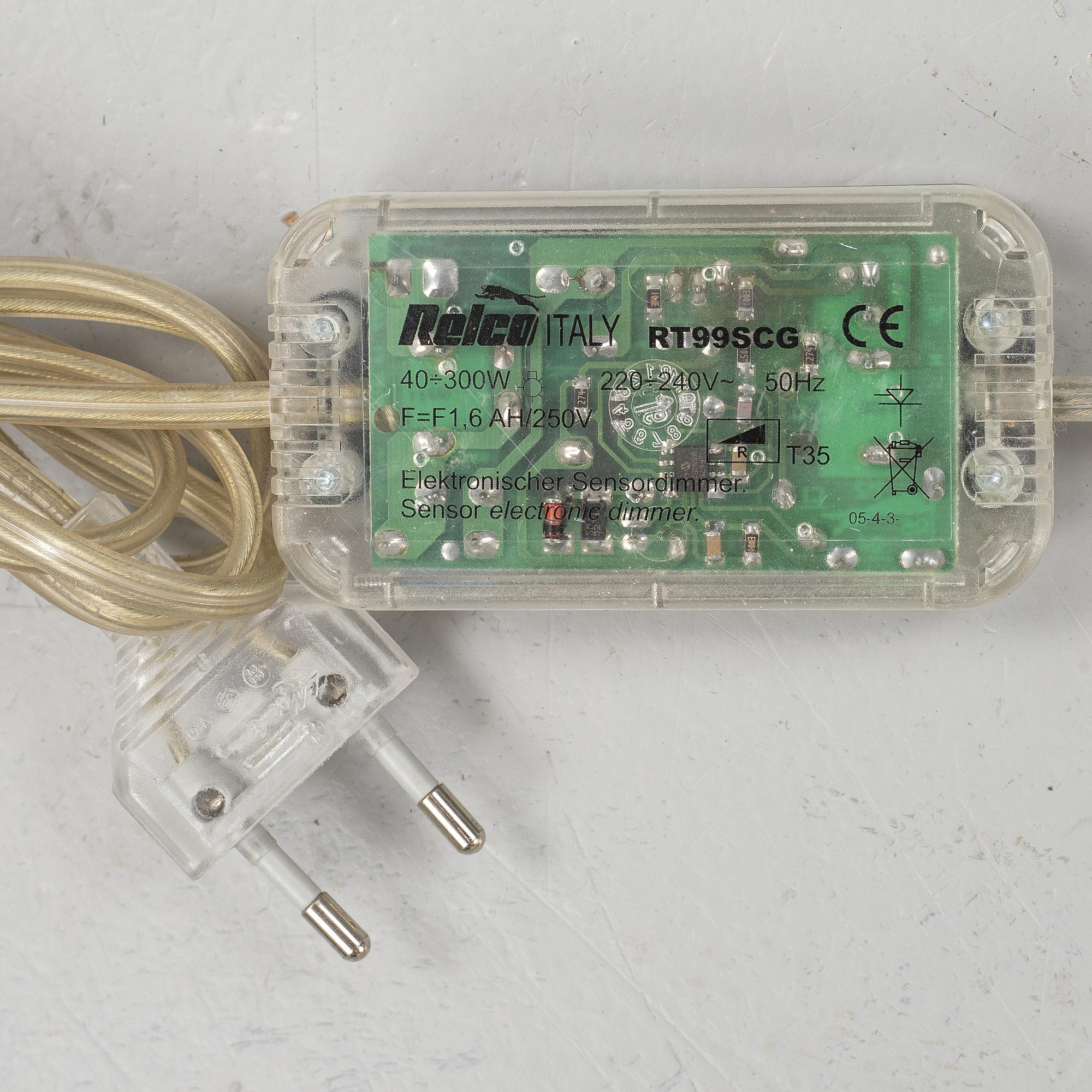 A contemporary table lamp, Italy.