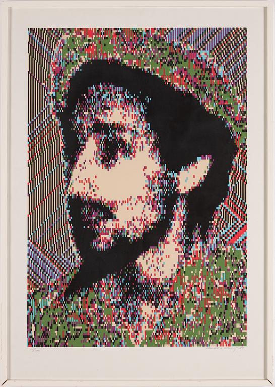 Sture & Charlotte Johannesson, silkscreen in colours, 1984, signed 119/200.