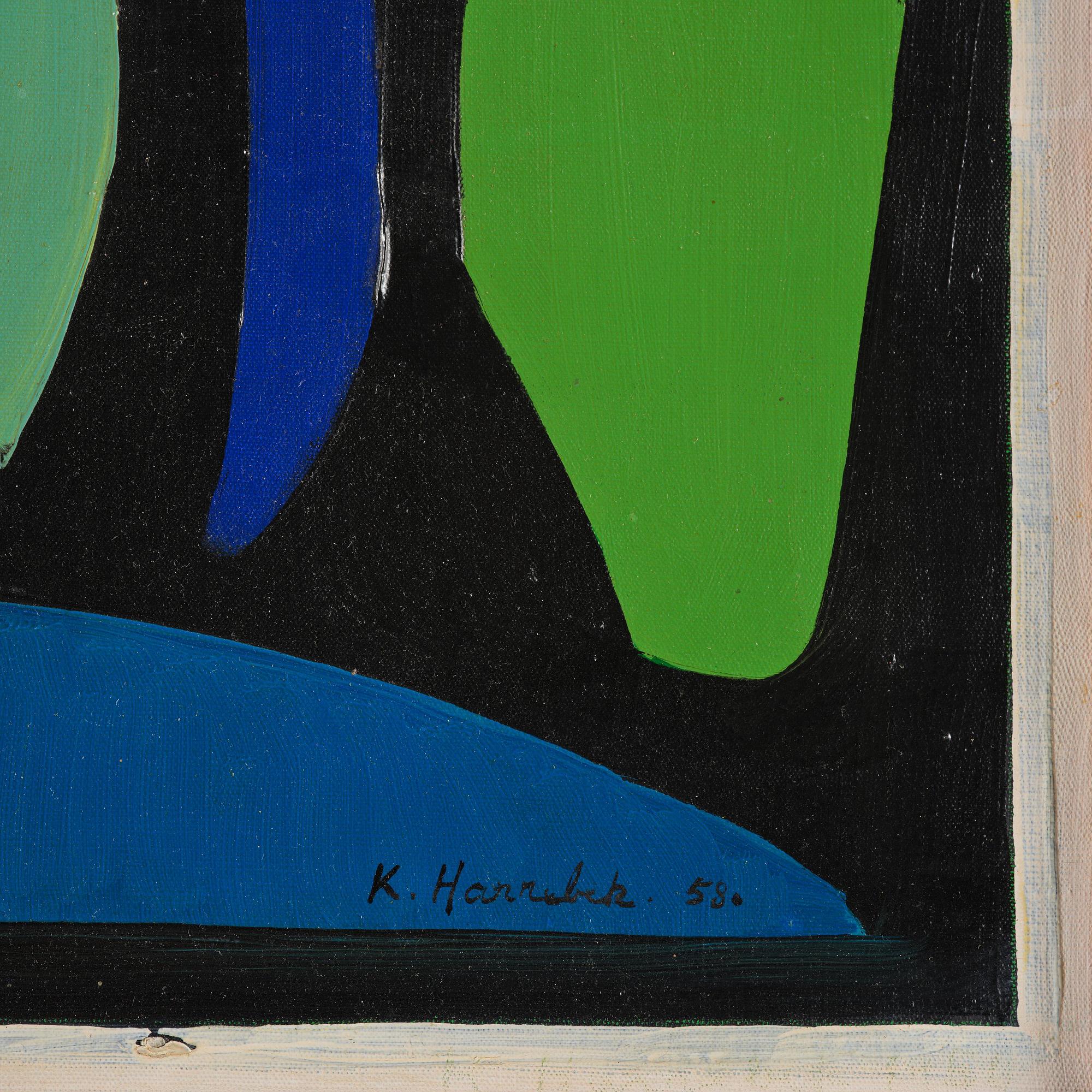 Kristine Harrebekk, Composition in Green.