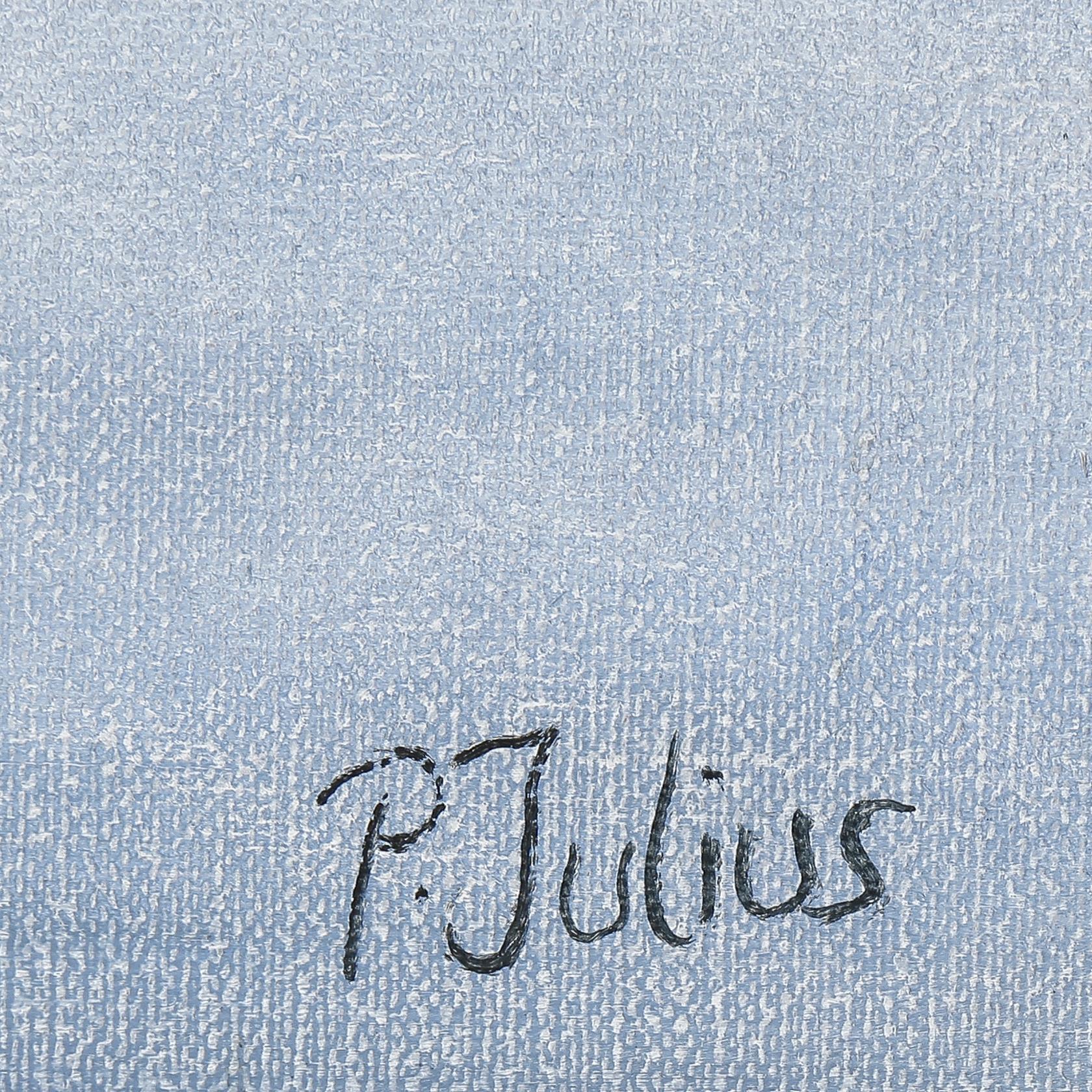 PER JULIUS, olja på duk, signerad.
